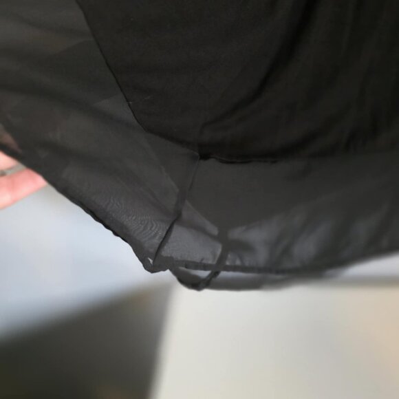 EUC Apt. 9 Soft flowy Skirt with sheer bottom - Picture 6 of 6